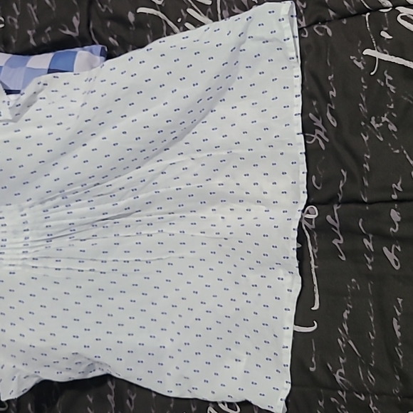 Lucky Brand blouse, ruffled, pleated - Picture 12 of 16